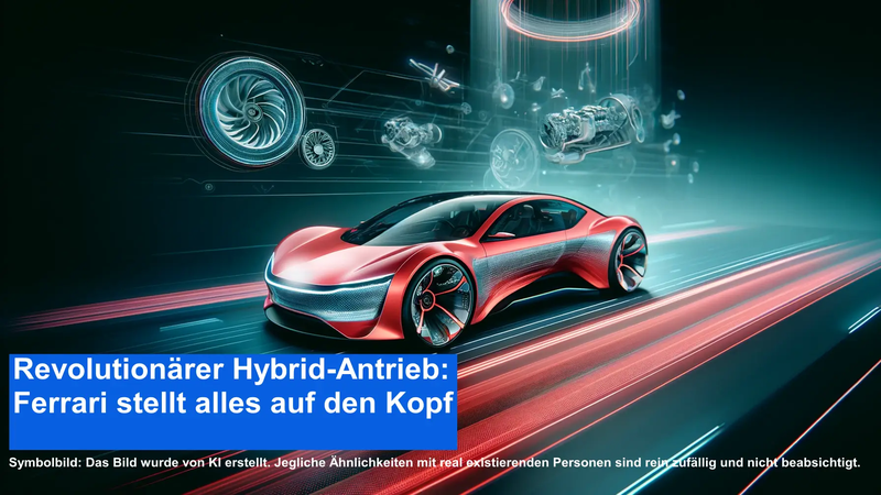 ferrari überrascht mit revolutionärem hybrid-antrieb