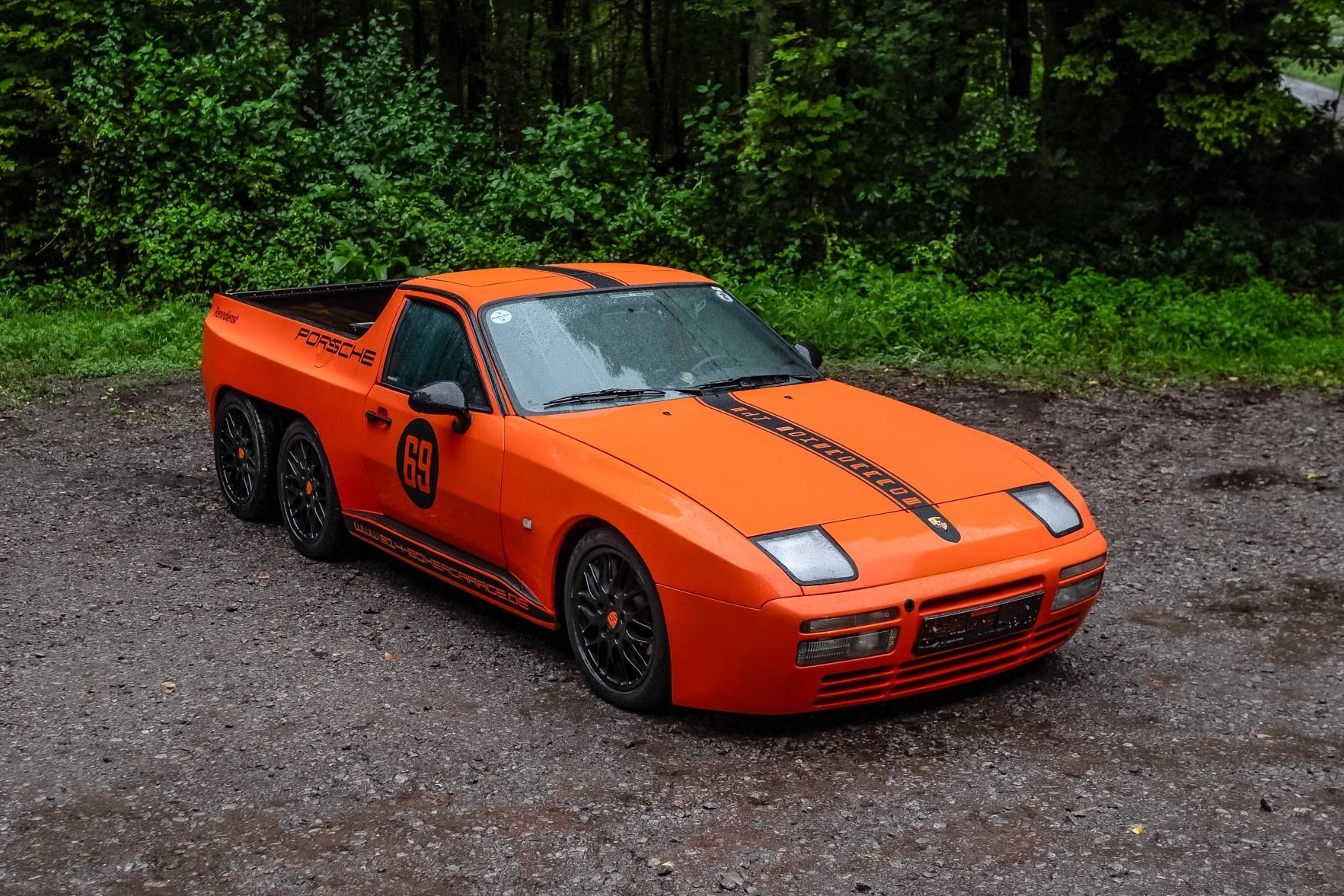 dieser pick-up war mal ein sportwagen